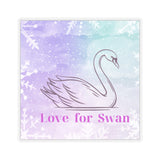 Love  for Swan  Kiss-Cut Stickers