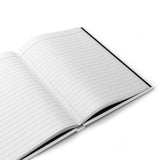 Love is two  souls Hardcover Journal Matte