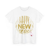 Happy New Year Unisex Heavy Cotton Tee