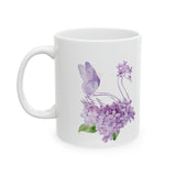 Lilac  with Swan