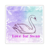 Love  for Swan  Kiss-Cut Stickers