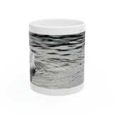 Swan on Lake Ceramic Mug 11oz