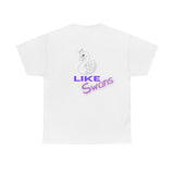 KEEP Swimming Swan  Unisex Heavy Cotton Tee