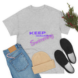KEEP Swimming Swan  Unisex Heavy Cotton Tee