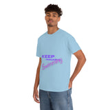 KEEP Swimming Swan  Unisex Heavy Cotton Tee