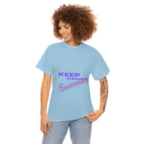KEEP Swimming Swan  Unisex Heavy Cotton Tee