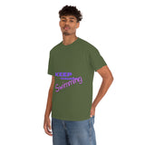 KEEP Swimming Swan  Unisex Heavy Cotton Tee