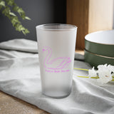 Love for Swan Frosted Pint Glass