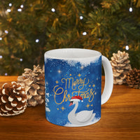 Merry Christmas with a Swan