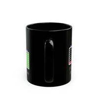 Please Charge My Battery 11oz Black Mug