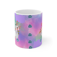 Swan with flower  Ceramic Mug