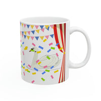 Crazy Carnival Ceramic Mug 11oz