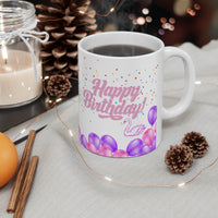 Happy Birthday!!!White Ceramic Mug