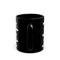Swans  Black Mug