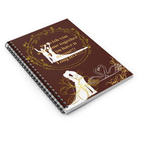 Wedding greeting book  Spiral Notebook