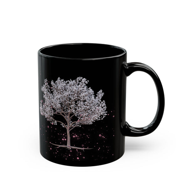 Almond tree Black Mug