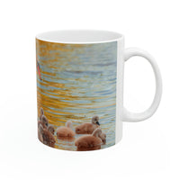 Swans family  mug