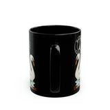 Un Cygne à Paris 11oz Black Mug