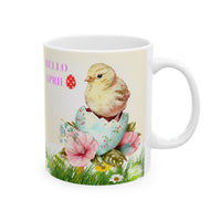 Hello April Ceramic Mug