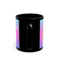 Swan  Black Mug