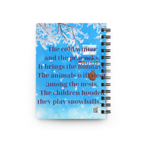 Hello  Winter Spiral Bound Journal
