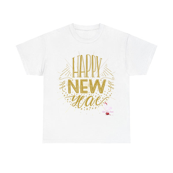 Happy New Year Unisex Heavy Cotton Tee