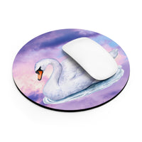 Swan  Mouse Pad