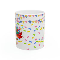 Crazy Carnival Ceramic Mug 11oz