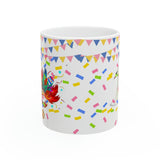 Crazy Carnival Ceramic Mug 11oz
