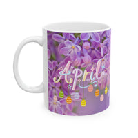 April   Ceramic Mug