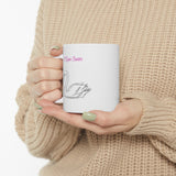 I Love Swan White Ceramic Mug New