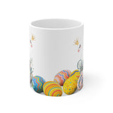 Happy Easter Swan Ceramic Coffee Mug