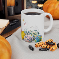 Happy Easter Swan Ceramic Coffee Mug