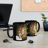 Carnival 11oz Black Mug