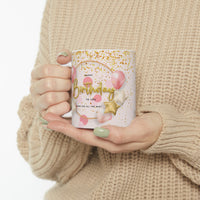 Birthday Mug with swan