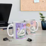 Un Cygne à Paris Ceramic Mug 11oz The swan around the world