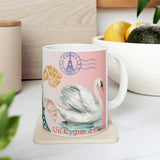 Un Cygne à Paris Ceramic Mug 11oz The swan around the world