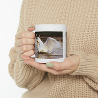 Swan Ceramic Mug 11oz
