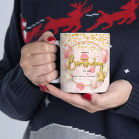 Birthday Mug with swan