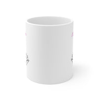 I Love Swan White Ceramic Mug New