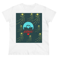 Happy Valentines Women's Midweight Cotton Tee