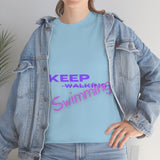 KEEP Swimming Swan  Unisex Heavy Cotton Tee