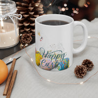 Happy Easter Swan Ceramic Coffee Mug
