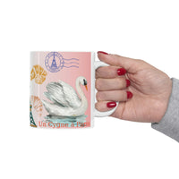 Un Cygne à Paris Ceramic Mug 11oz The swan around the world
