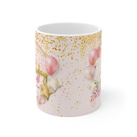 Birthday Mug with swan