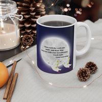 Night sky with swan Ceramic Mug 11oz
