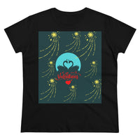 Happy Valentines Women's Midweight Cotton Tee