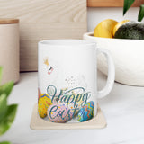 Happy Easter Swan Ceramic Coffee Mug