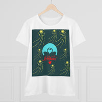Happy Valentines Women's Midweight Cotton Tee