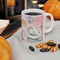 Un Cygne à Paris Ceramic Mug 11oz The swan around the world